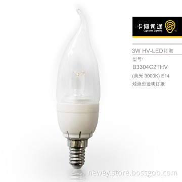 led candle light bulb